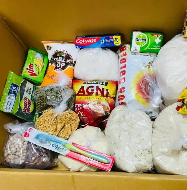 adopted patients' families and provide free monthly grocery