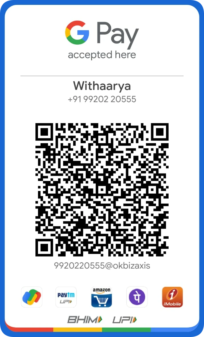 Scan & pay using QR Code